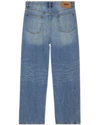 Obey - Classic Baggy Vintage Denim Broek Jeans Met Breed Been - Lyst