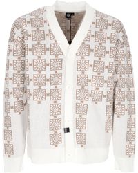 DOLLY NOIRE - Breeze Blocks Vest Vest Bruin/Wit - Lyst