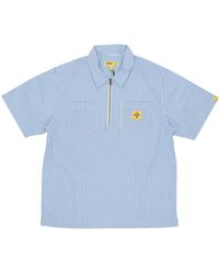 ICECREAM - Shirt Sleeve Short Quarter Zip Work Shirt - Lyst