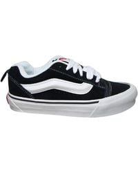 Vans - Schoenen Volwassen Knu Skool Zwart/Waarwit - Lyst