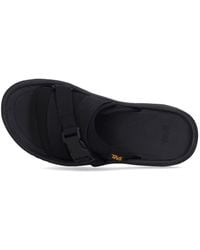 Teva - Sandale Hurricane Verge Slide Noire Pour Hommes - Lyst