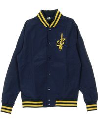KTZ - Nba Team Apparel Pop Logo Varsity Clecav Jacket - Lyst