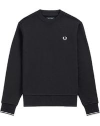Fred Perry - Blauwe Truien - Lyst