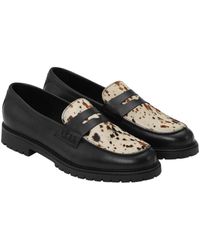 Les Deux - Taylor Aop Loafer Mokasins - Lyst