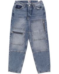 Tommy Hilfiger - Aiden Baggy Tapered Cargo Jeans - Lyst