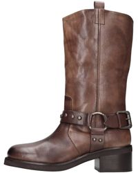 Emanuélle Vee - Botas Marrones - Lyst