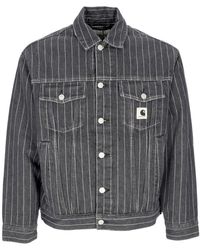Carhartt - W Orlean Jacket Orlean Stripe// Stone Washed 'Jacket - Lyst