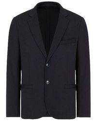 ARMANI EXCHANGE - Blauwe Jassen - Lyst
