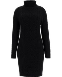 Guess - Elisabeth Dress Sweater Jblk Jet A996 W2Bk35 Z2Wj0 - Lyst