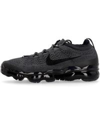 Nike - Low Shoe Air Vapormax 2023 Flyknit Antraciet/Zwart/Zwart/Antraciet - Lyst