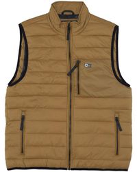 Salty Crew - Barrier 2.0 Vest Workwear Sleeveless Down Jacket - Lyst