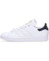 adidas - Stan Smith W Cloud/Core/ Metallic Low Shoe - Lyst