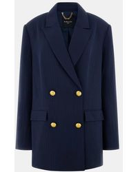 MARCIANO BY GUESS - Thin Striped Jacket Dark - Lyst