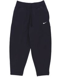 Nike - Pantalones De Chandal De Forro Polar Para Mujer Phoenix Fleece Hr Pant Curved - Lyst