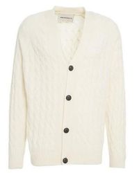 Amaranto - Cardigan Con Bottoni - Lyst