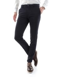 Mason's - Mannenbroek Milaan Me303 Ss 9Pn2A4973 006 Blauwe Marine - Lyst