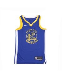 Nike - Camiseta Sin Mangas De Baloncesto Para Hombre Nba Icon Edition 22 Dri-Fit Swingman No 30 Stephen Curry Golwar Rush Azul - Lyst