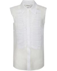 P.A.R.O.S.H. - Parosh Wit Shirt Vrouw - Lyst