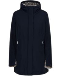 Suns - Chaqueta De Mujer Marmolada Fur Azul - Lyst
