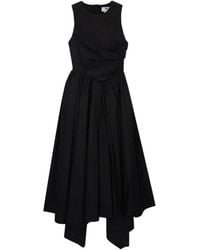 MSGM - Robes Noir - Lyst