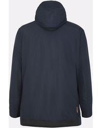 Suns - Jacket Aurelio Long Velour Dark - Lyst