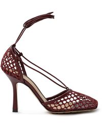 Bottega Veneta - Stretch Net Sandals - Lyst