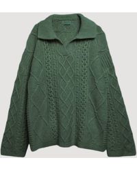 Guess - Gusa Cable Sweater - Lyst