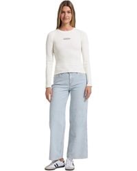 Guess - Jeans Wide Been G11 Vrouw - Lyst