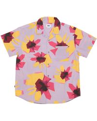 Obey - Eden Woven Herren Kurzarmhemd - Lyst
