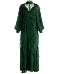 Alice + Olivia - Jurken Groen - Lyst