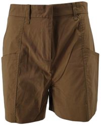 Bomboogie - Kaki Shorts - Lyst