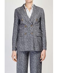Circolo 1901 - Jassen Blauwe Jeans - Lyst