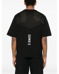 EA7 - T-Shirt En Jersey De Coton - Lyst