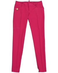 DSquared² - 2 Fuchsia Hose Damen Baumwolle Knopfe Mod.S72Ka0439S40221055 - Lyst