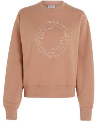 Calvin Klein - Damen Sweatshirt - Lyst