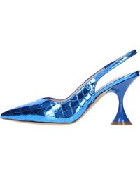 FRANCESCO SACCO - Chaussures A Talons Bleues - Lyst