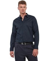 ARMANI EXCHANGE - Blauwe Hemden - Lyst
