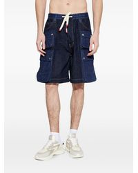 DSquared² - Korte Blauwe Denim - Lyst