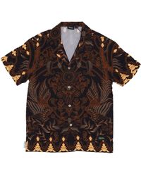DOLLY NOIRE - Shirt Sleeve Korte Mouw Nomadic Batik Bowling Shirt - Lyst