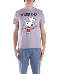Mc2 Saint Barth - T-Shirt En Polo Grigio - Lyst