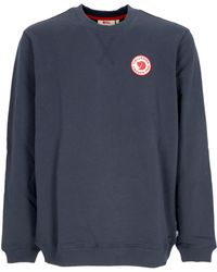 Fjallraven - Leichtes Herren-Sweatshirt Mit Rundhalsausschnitt 1960 Logo Badge Sweater Dark - Lyst