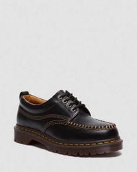 Dr. Martens - Lowell Leather Moc Toe Shoes - Lyst