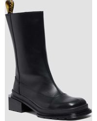 Dr. Martens - Cuir chelsea boots maybole hi à bouts carrés chaussures - Lyst