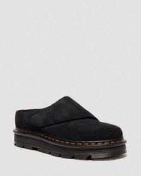 Dr. Martens - Zebzag Anywair Suede Mules - Lyst