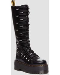 Dr. Martens - 1b60 Max Lace Up Knee High Platform Boots - Lyst