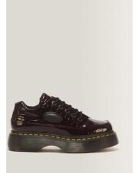 Dr. Martens - Buzz 5 Eye Croc Emboss Leather Shoes - Lyst