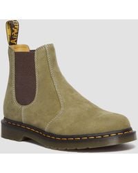 Dr. Martens - 2976 Tumbled Nubuck Leather Chelsea Boots - Lyst