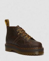 Dr. Martens - Church Arc Crazy Horse Platform Monkey Boots - Lyst