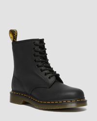 Dr. Martens - 1460 Greasy Leather Lace Up Boots - Lyst