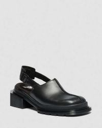 Dr. Martens - Maybole Square Toe Leather Mules - Lyst